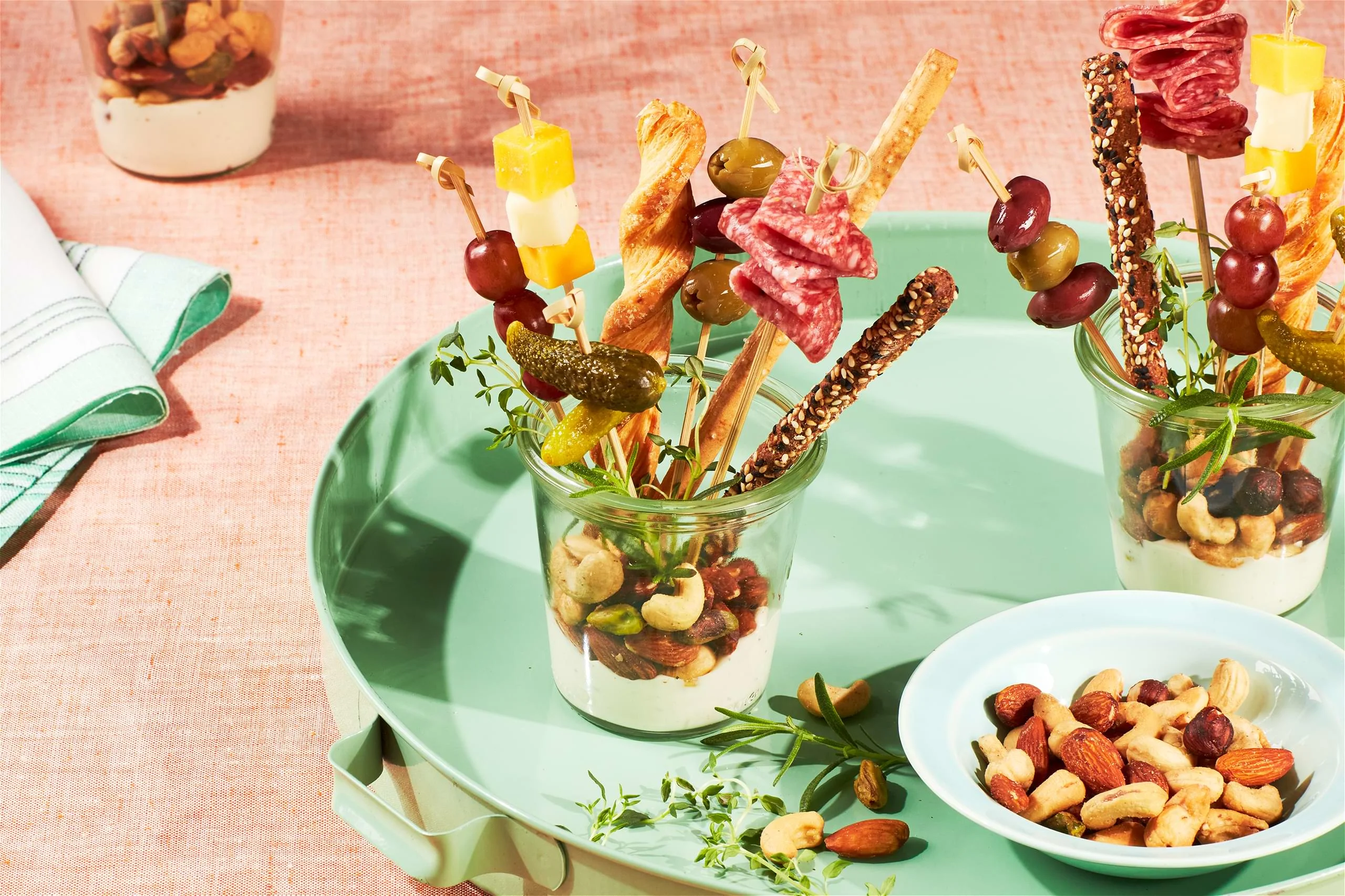 Charcuterie in a Jar Appetizer Recipe image
