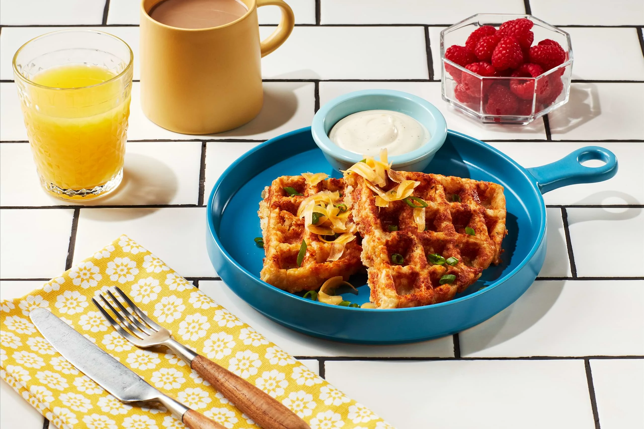 Easy Tater Tot Waffles image