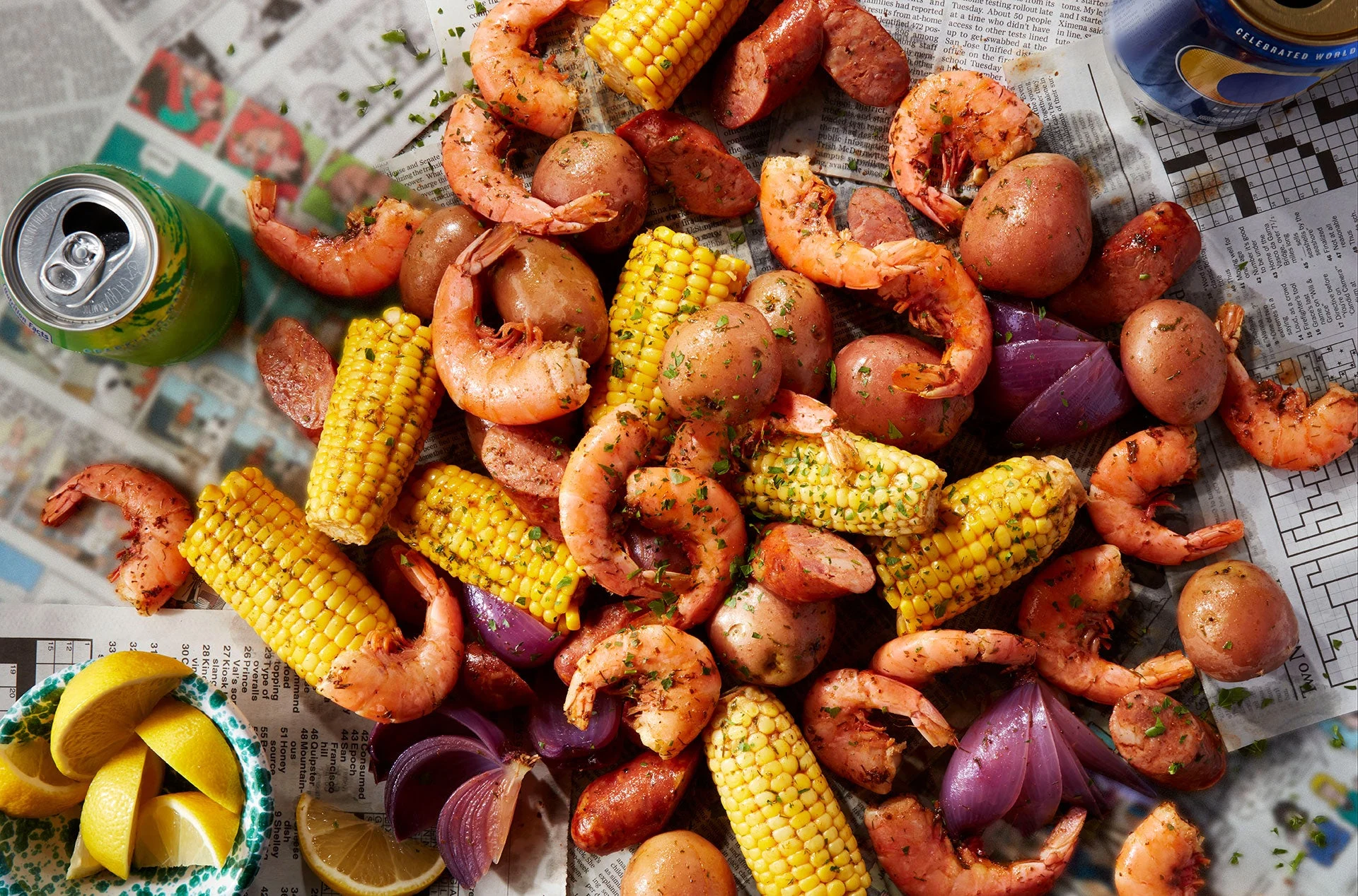 Ranch Shrimp Boil