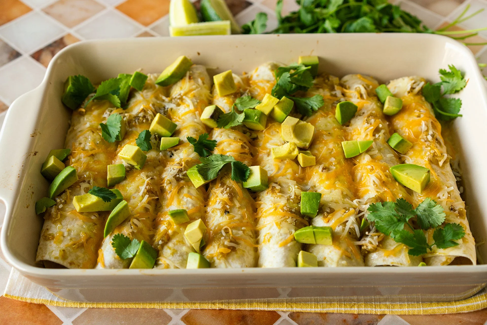 Easy Cheesy Chicken Enchiladas image