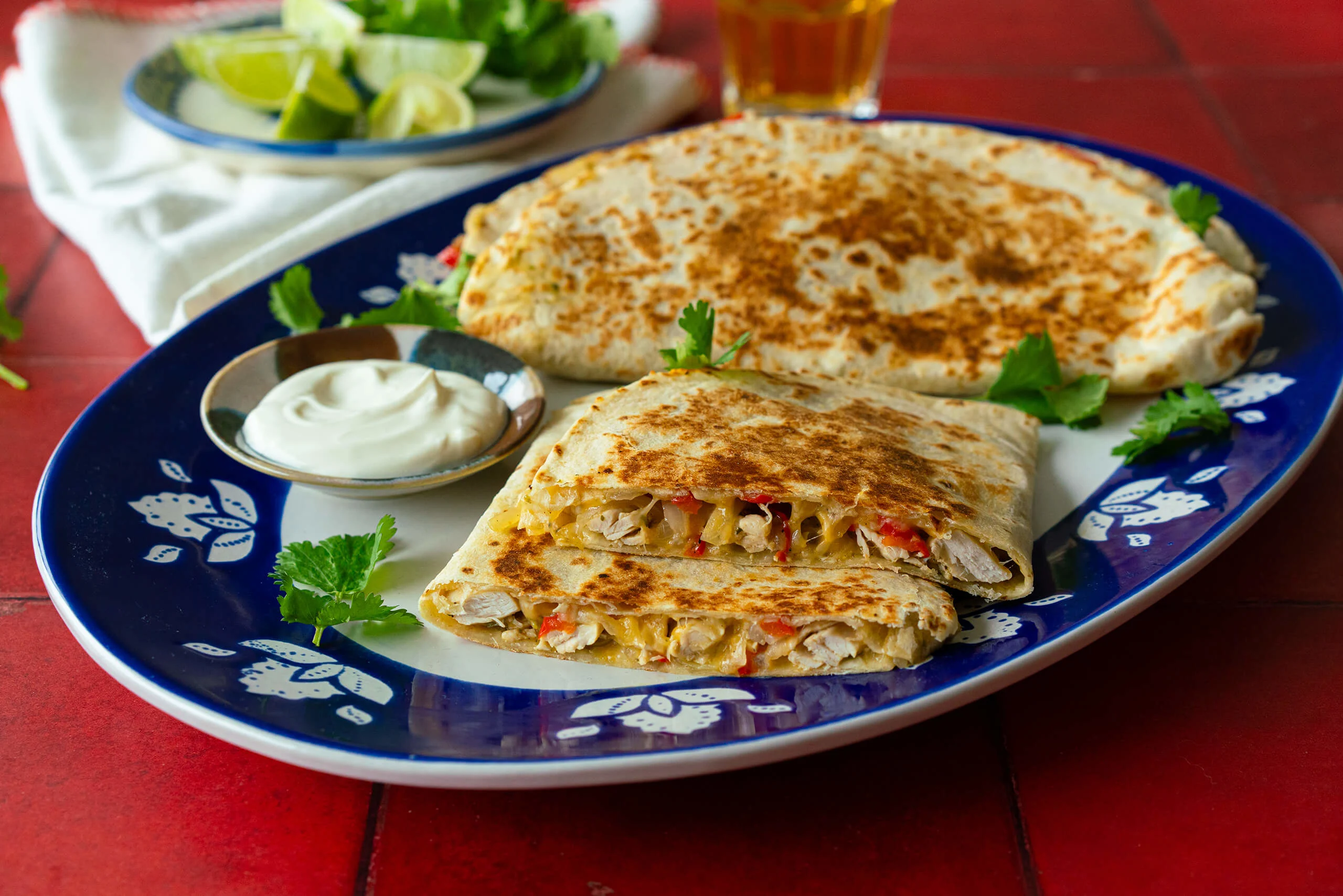 Creamy Jalapeño Quesadilla