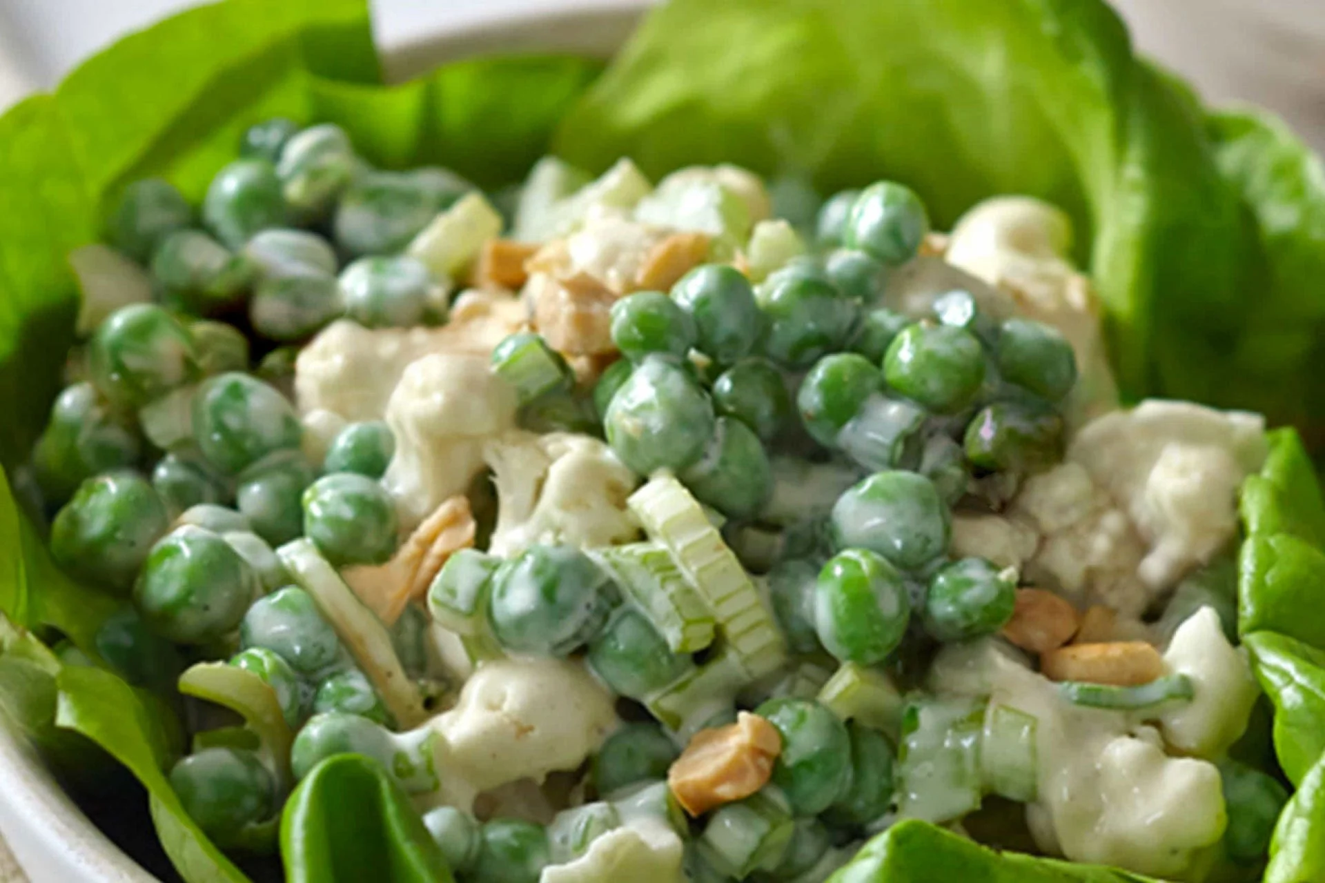 Crunchy Pea Salad image