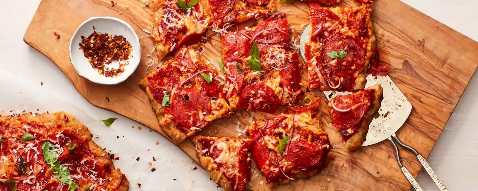 Ranch Chicken Crust Pepperoni Pizza