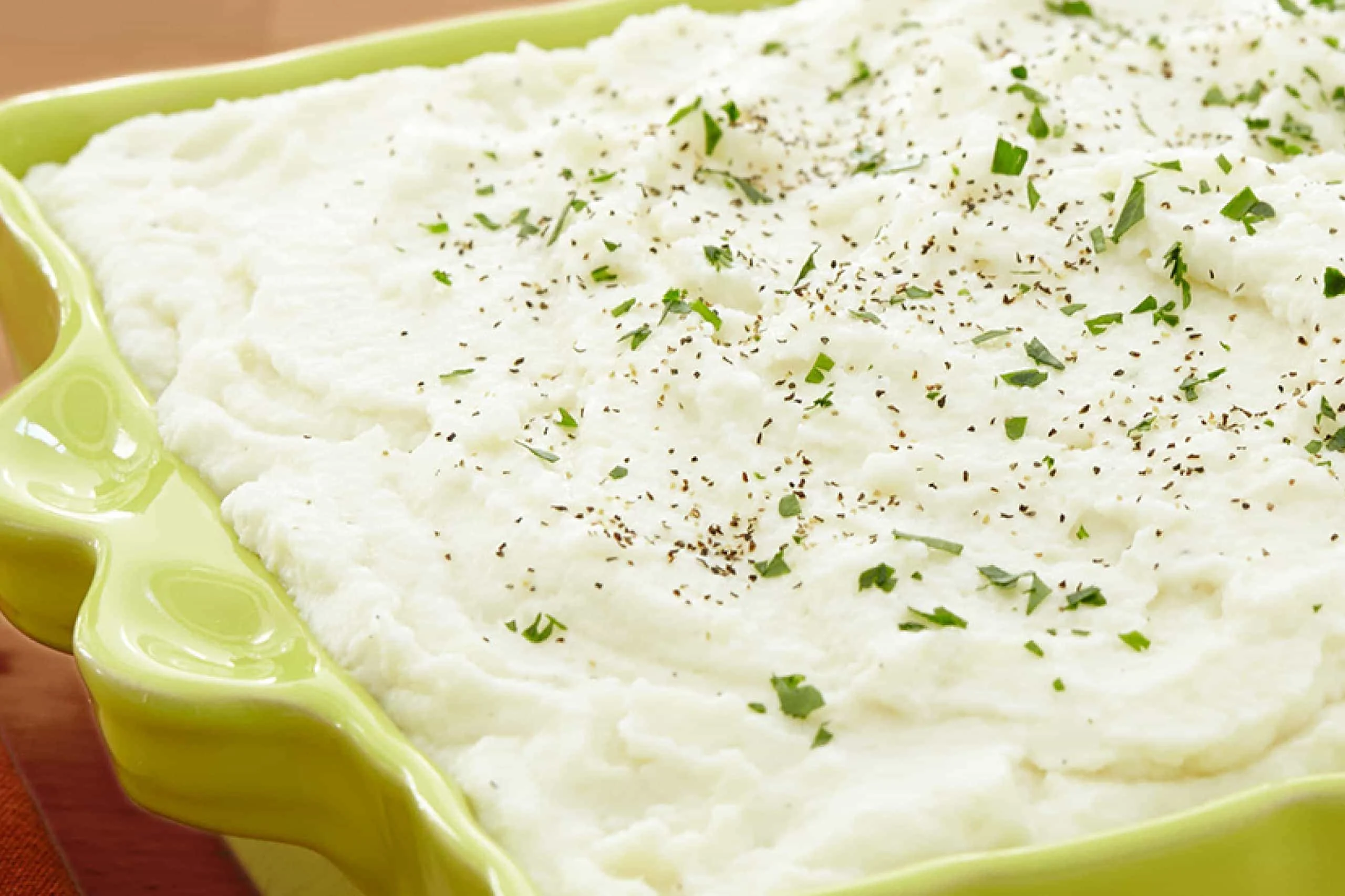 Easy Ranch Cauliflower Mashed Potatoes