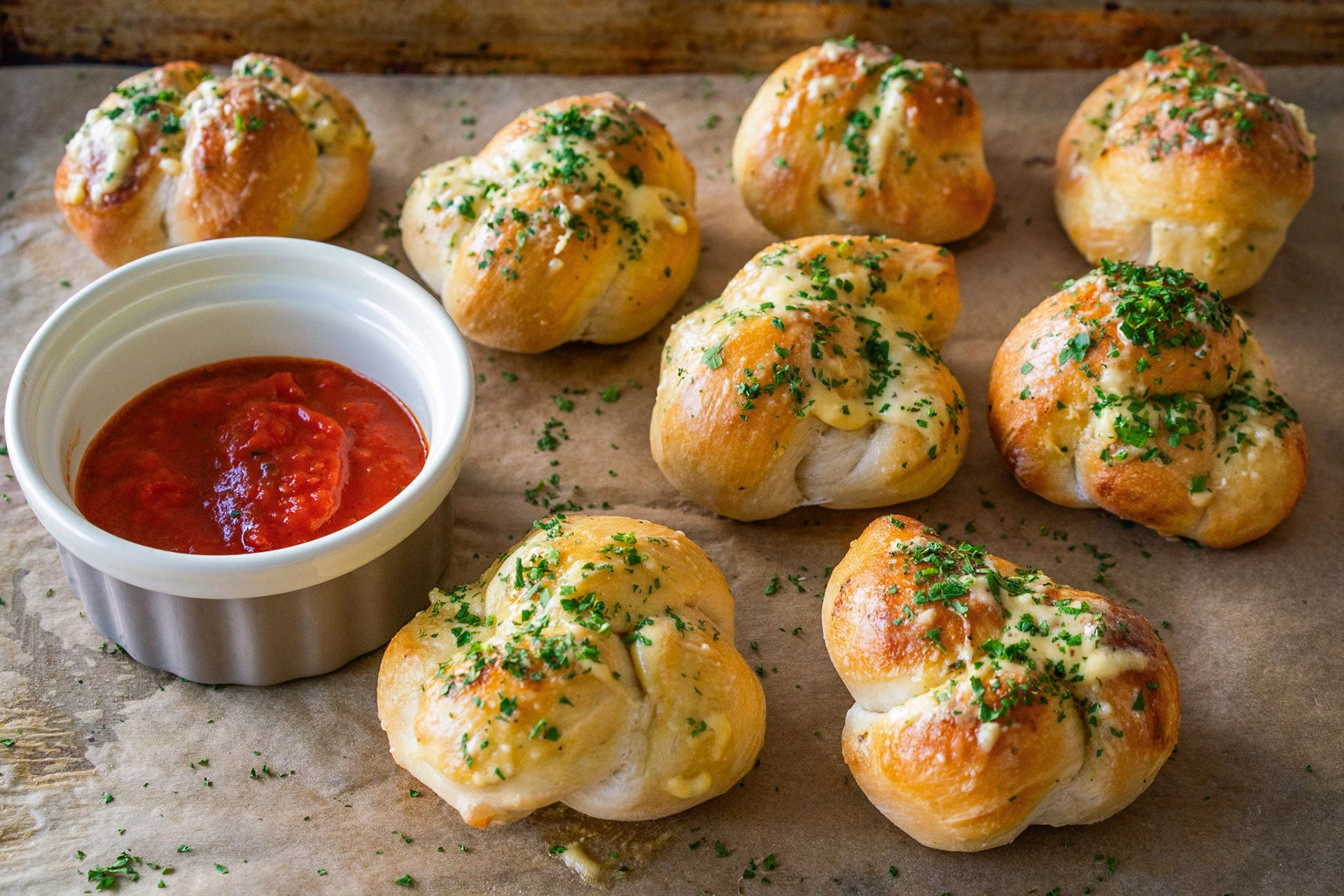 Ranch Garlic Knots