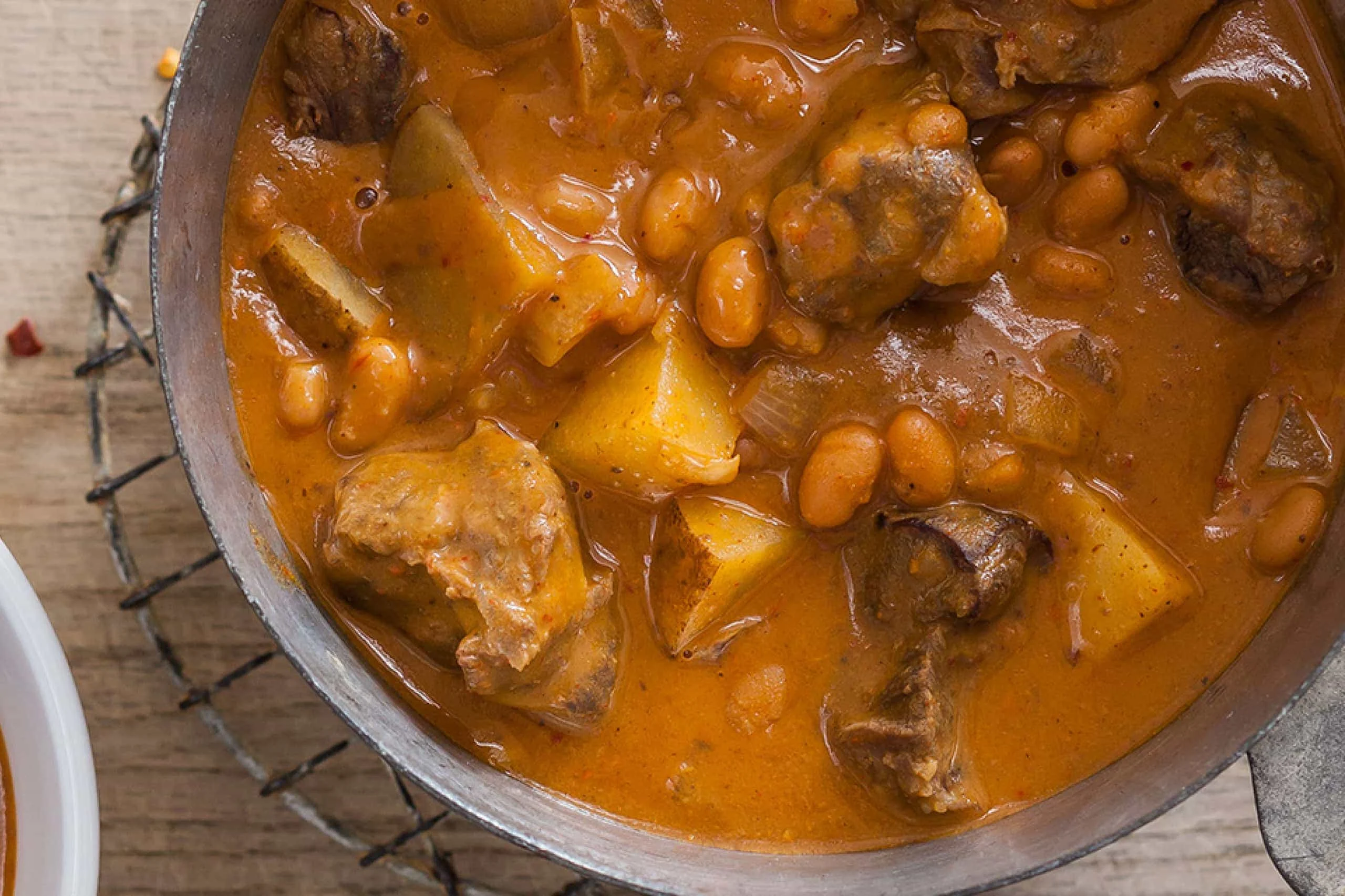 Slow Cooker Ranch Beef & Bean Stew image