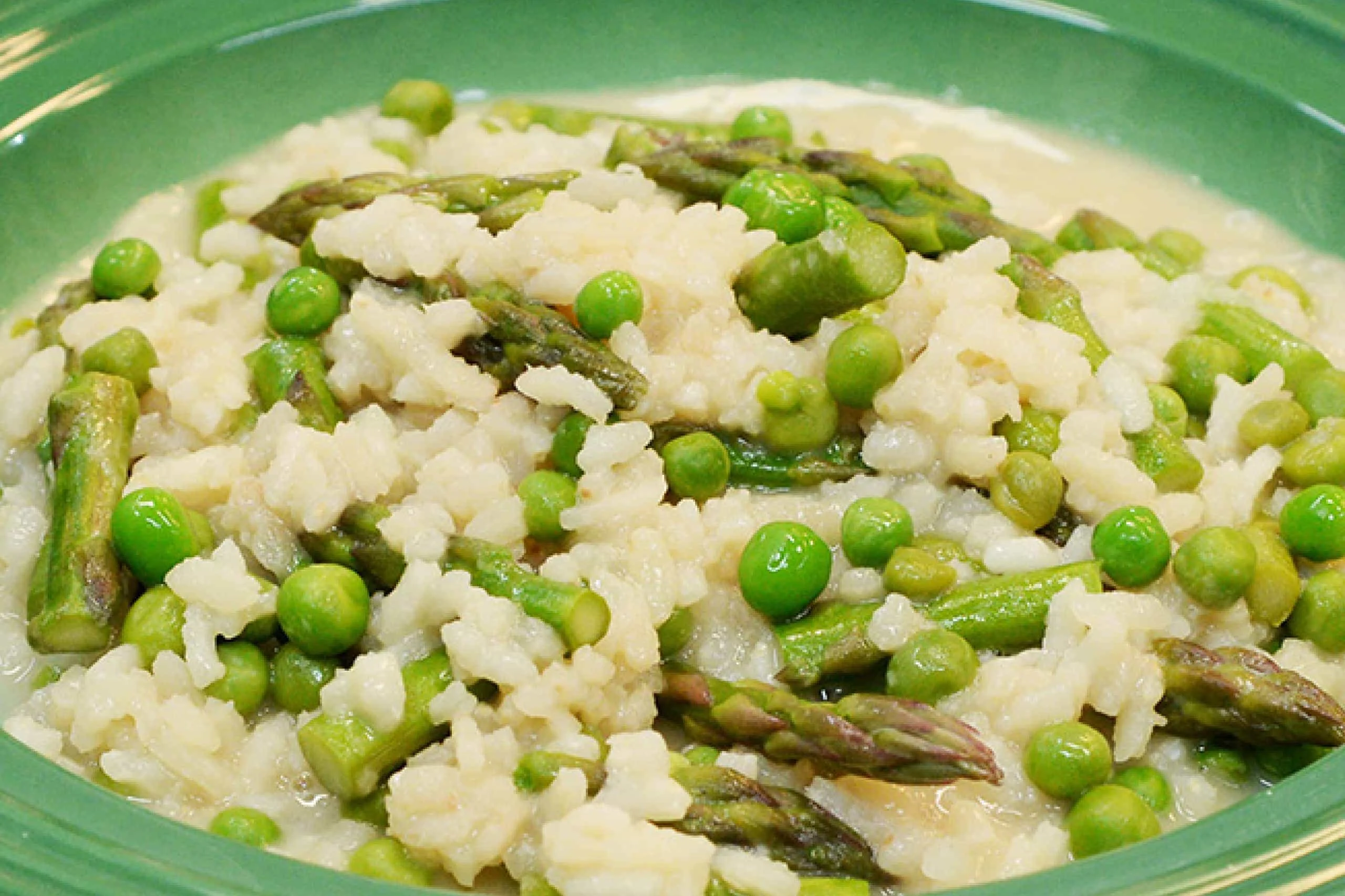 Spring Ranch Risotto with Asparagus and Peas image