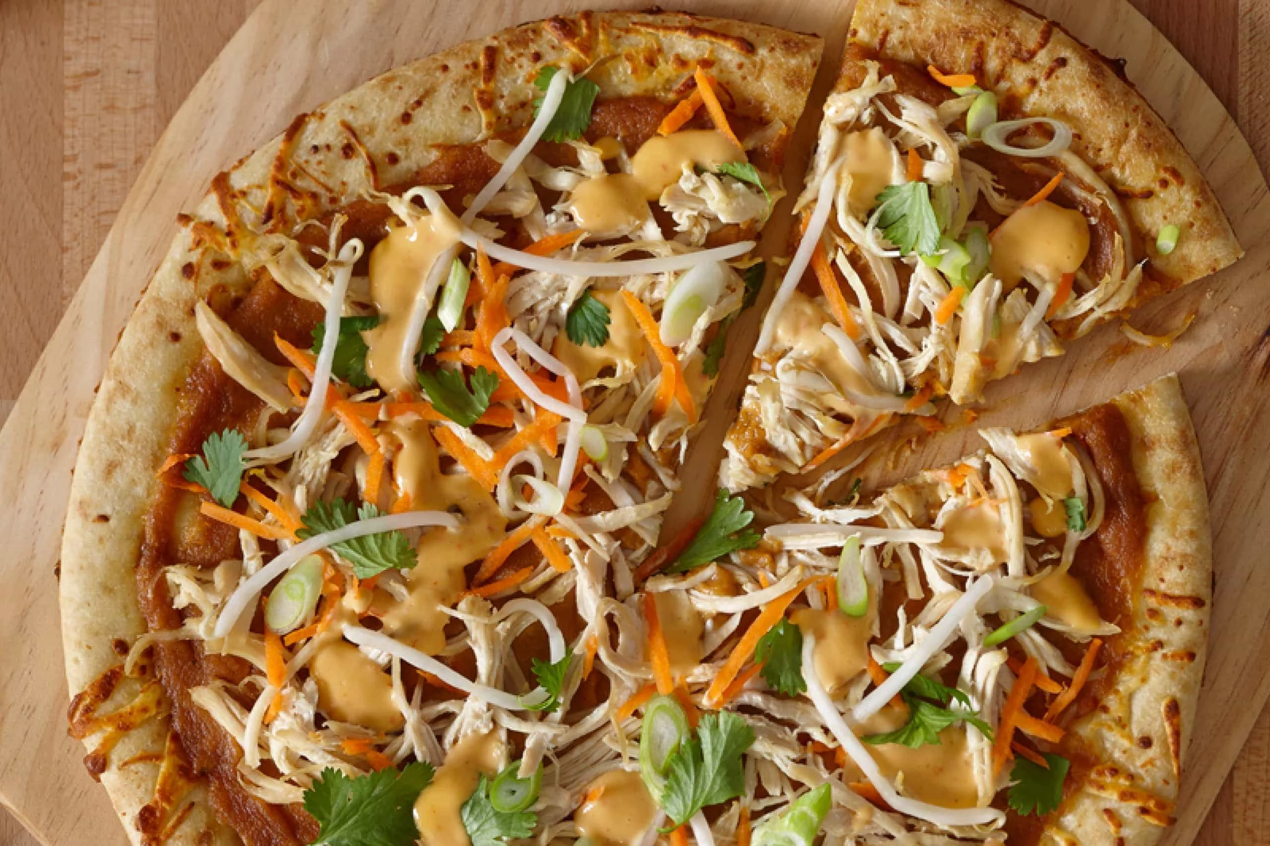 Thai Chicken Pizza