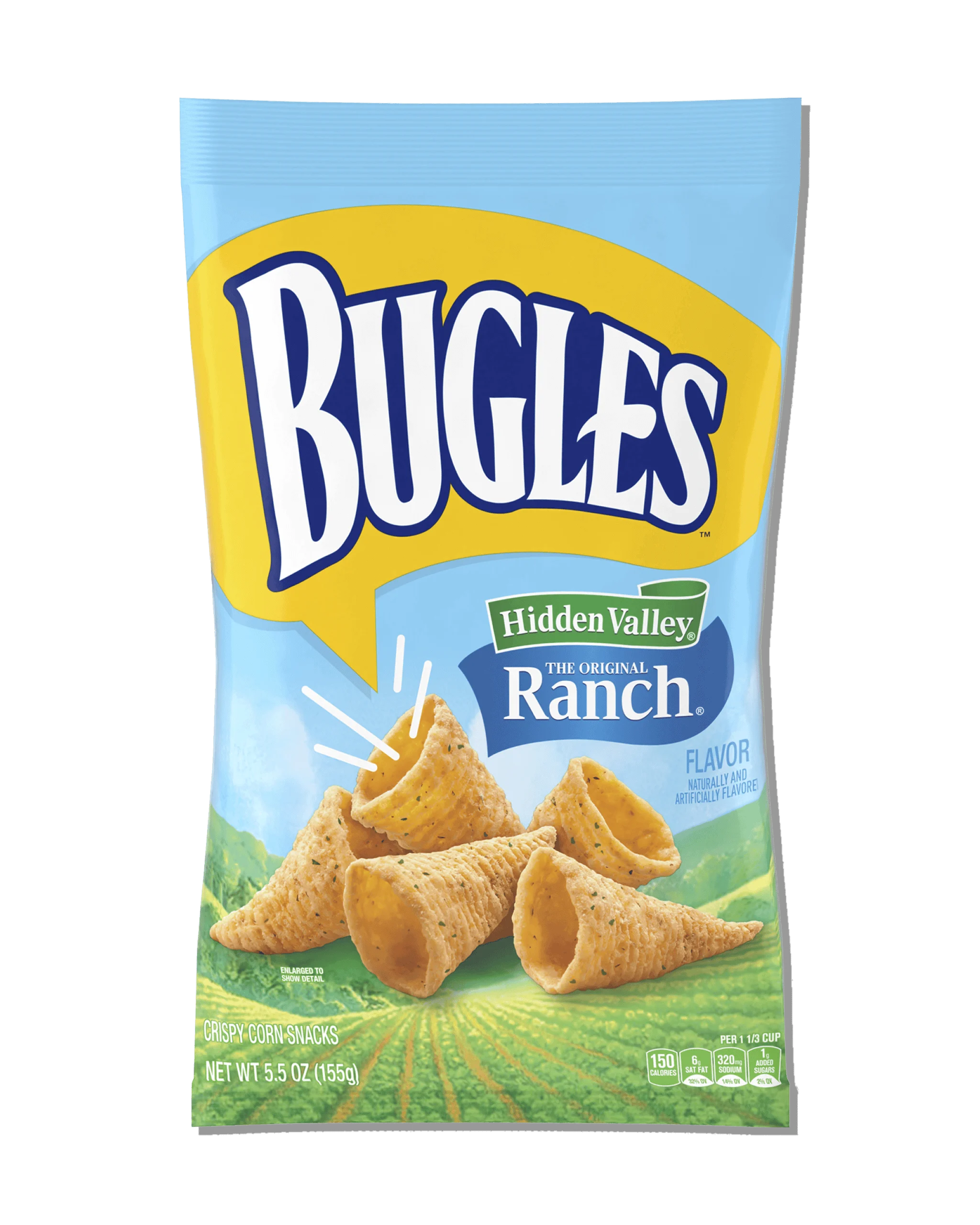 Bugles™ Crispy Corn Snacks, Hidden Valley® Ranch Flavor