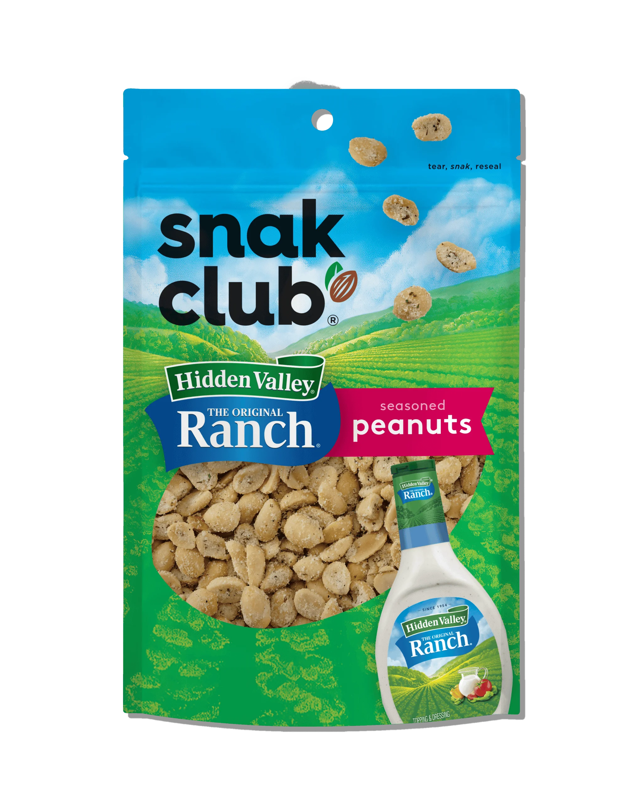 Snak Club® Hidden Valley® Ranch Peanuts