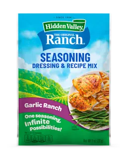 Hidden Valley® Garlic Ranch Seasoning, Dressing & Recipe Mix