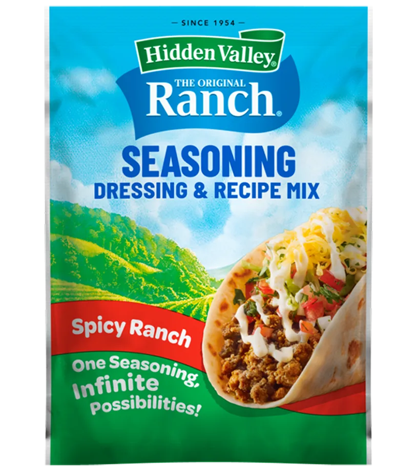 Hidden Valley® Spicy Seasoning, Salad Dressing & Recipe Mix Packet