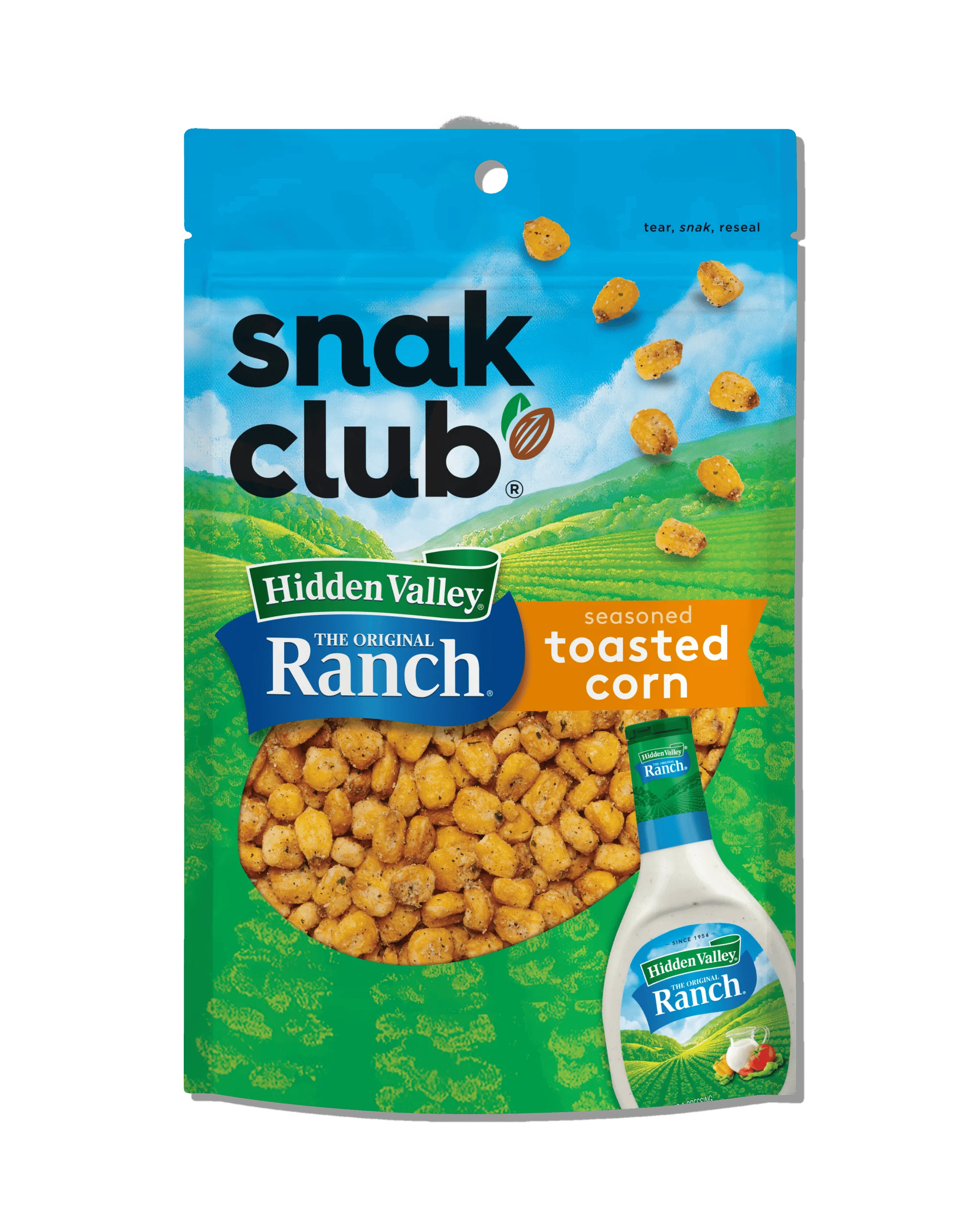 Snak Club® Toasted Corn with Hidden Valley® Ranch Seasoning